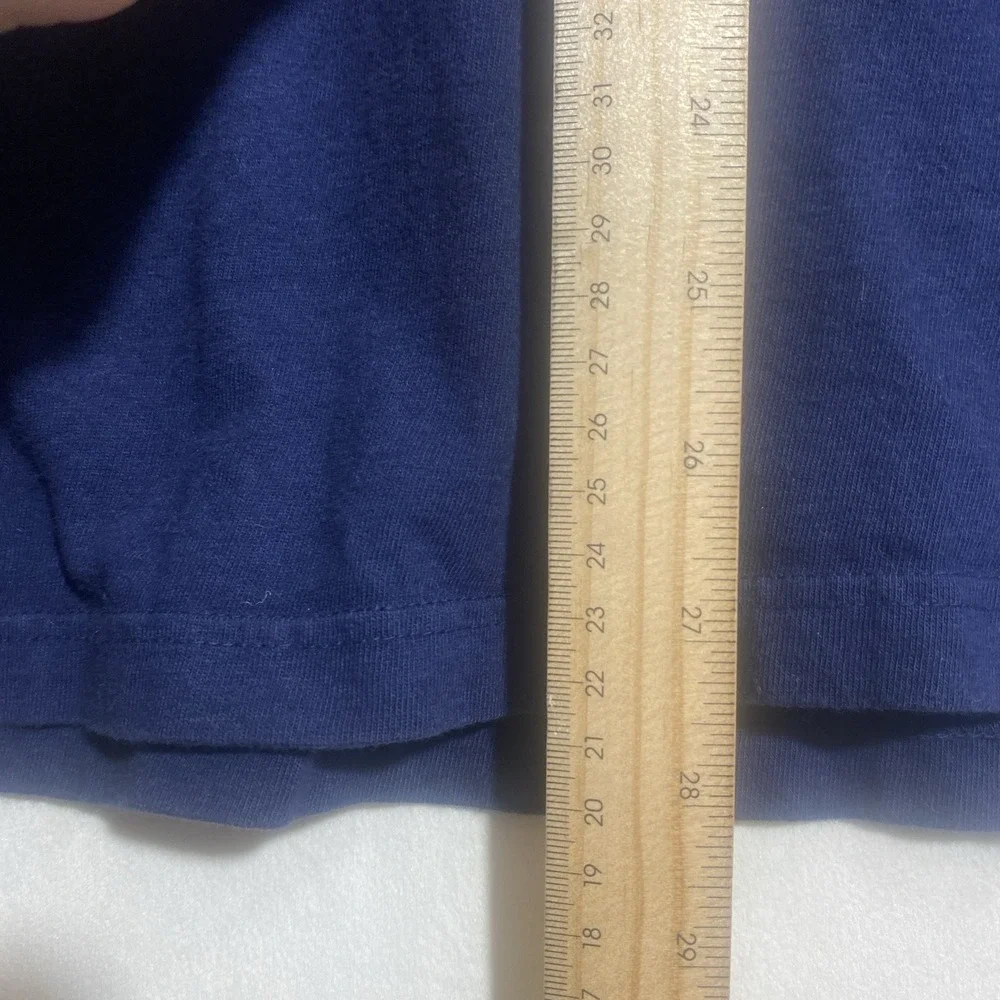 Polo Ralph Lauren‎ Long Sleeve Navy Blue Shirt Men's XXL Red Pony Logo